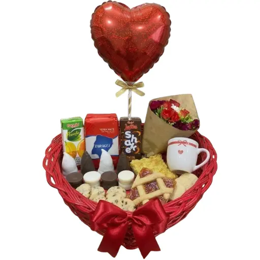 Desayuno o merienda bandeja corazon I